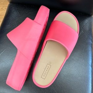 Corkys Women’s size 10 slide in shoes . NWOT